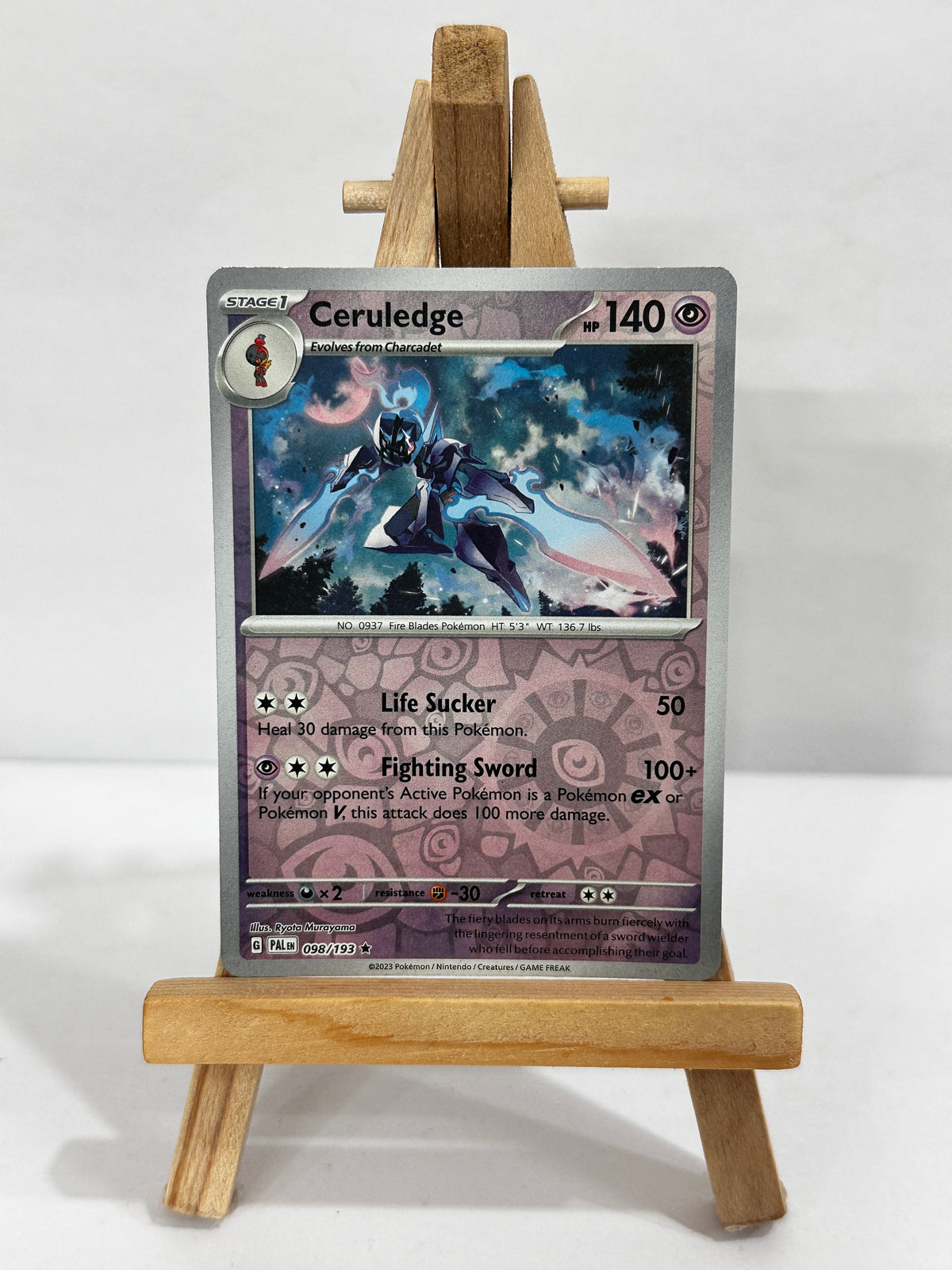 Ceruledge (SV Paldea Evolved) Reverse Holo