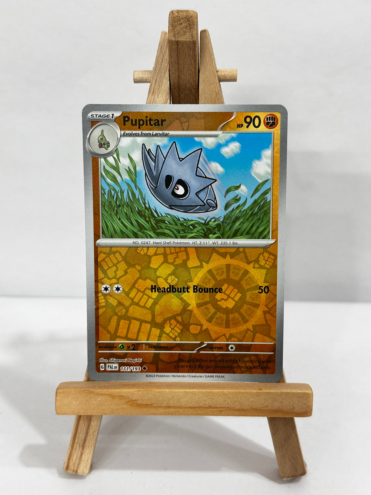 Pupitar (SV Paldea Evolved) Reverse Holo