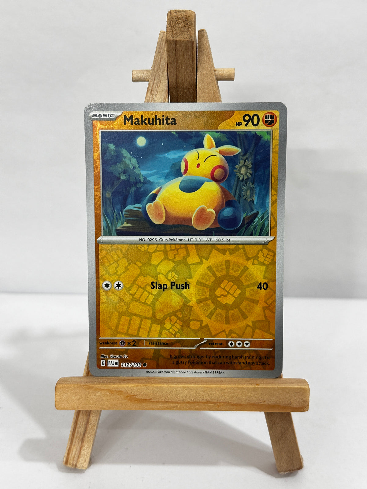 Makuhita (SV Paldea Evolved) Reverse Holo
