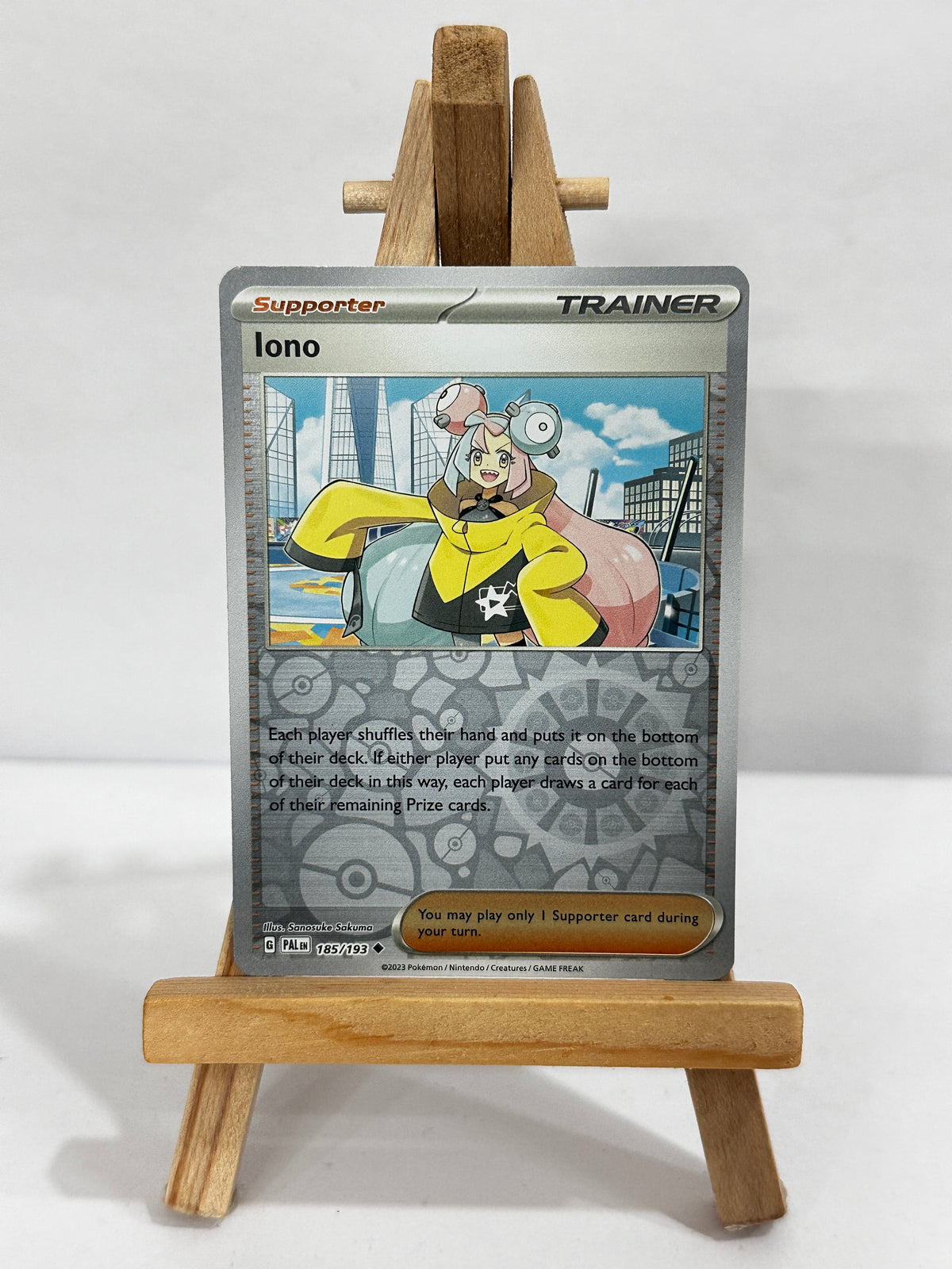 Iono (SV Paldea Evolved) Reverse Holo